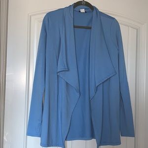Light blue Venus cardigan.